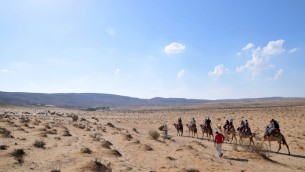 صورة لصحراء النقب (بعدسة شاي ليفي/ فلاش 90)
