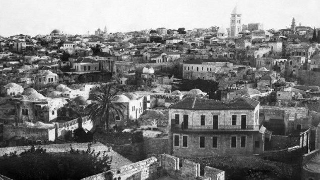 القدس في الثلاثينات (أرشيف أ ف ب) القدس في الثلاثينات (أرشيف أ ف ب)