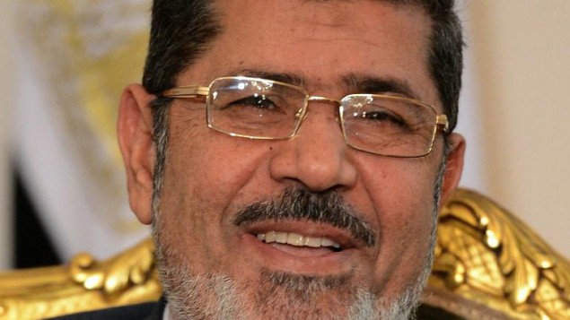 الرئيس الاسلامي المعزول محمد مرسي (أ ف ب ارشيف)