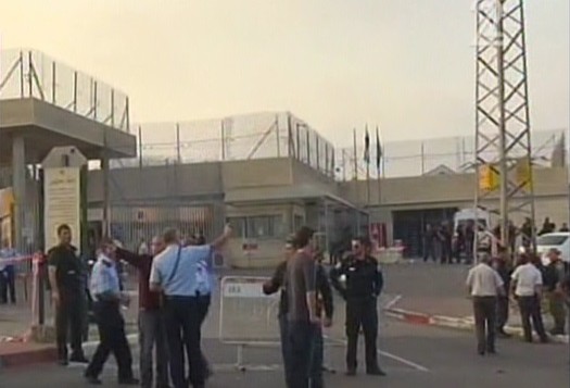 صورة شاشة من سجن ريمونيم اثناء الحادث (من شاشة القناة الثانية)