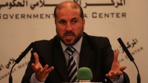 وزير الشؤون الدينيية في السلطة الفلسطينية محمود الحبش (عصام ريماوي/ فلاش ٩٠)