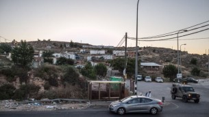 البؤرة الاستيطانية جيفعات أساف في الضفة الغربية بجانب مستوطنة بيت ايل ٥ يونيو ٢٠١٤( Noam Moskowitz/FLASH90)