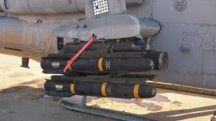 Hellfire missiles (photo credit: CC BY Wikipedia)