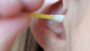 A woman cleaning her ear with a cotton bud.
May 01, 2011. Photo by Sophie Gordon / Flash 90
