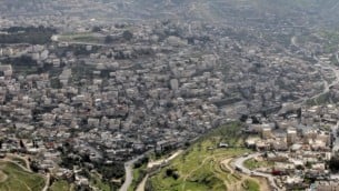 حي سلوان في القدس  Nati Shohat/Flash90