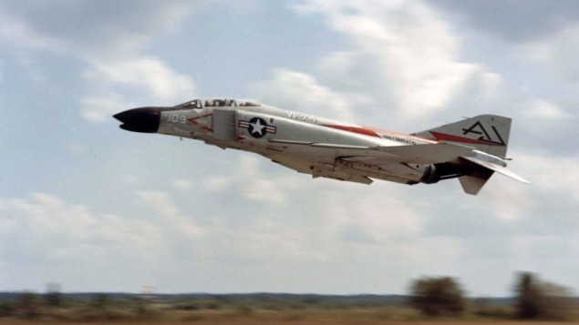 An American F-4 Phantom (photo credit: US Navy) An American F-4 Phantom (photo credit: US Navy)