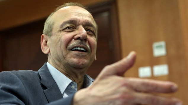 الأمين العام لمنظمة التحرير الفلسطينية ياسر عبد ربه يتحدث للصحفيين في مدينة رام الله بالضفة الغربية 16 أكتوبر، 2014 AFP/Abbas Momani الأمين العام لمنظمة التحرير الفلسطينية ياسر عبد ربه يتحدث للصحفيين في مدينة رام الله بالضفة الغربية 16 أكتوبر، 2014 AFP/Abbas Momani