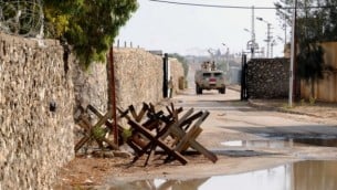 دوريات للجيش المصري على طول الحدود مع قطاع غزة  في بلدة رفح  4 نوفمبر، 2014 AFP/Mohamed El-Sherbeny