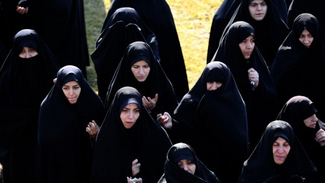 صورة توضيحية، نساء في ايران  21 يناير 2015   AFP PHOTO / ATTA KENARE