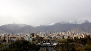 مدينة طهران، 25 مارس 2015 (BEHROUZ MEHRI / AFP)