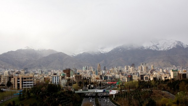 مدينة طهران، 25 مارس 2015 (BEHROUZ MEHRI / AFP)