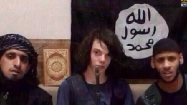 الطالب الاسترالي جايك بيلاردي الذي يشتبه انه نفذ تفجيرا انتحاريا ضد القوات العراقية (YouTube screenshot)