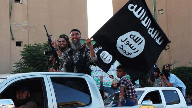 صورة توضيحية لمقاتلي تنظيم الدولة الإسلامية (screen capture: Dabiq Magazine)