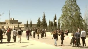 جامعة بير زيت، شمال رام الله (YouTube screenshot)