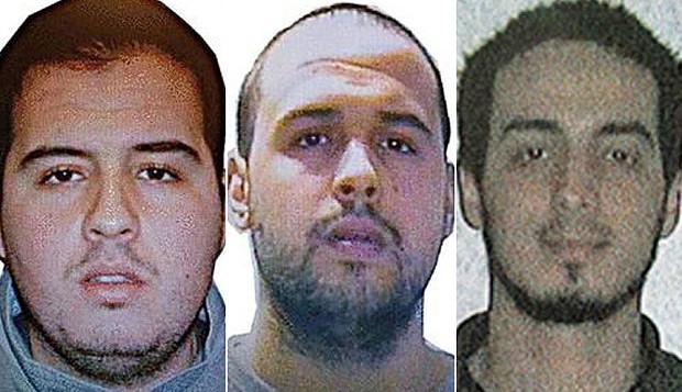 خالد البكراوي وإبراهيم البكراوي ونجم العشراوي في صورة نشرتها السطات البلجيكية. (الشرطة الفدرالية البلجيكية) خالد البكراوي وإبراهيم البكراوي ونجم العشراوي في صورة نشرتها السطات البلجيكية. (الشرطة الفدرالية البلجيكية)