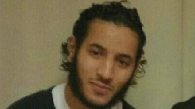 العروسي عبد الله، المعتدي الذي طعن شرطيا فرنسيا امام منزله وقتل صديقته في احدى ضواحي باريس، 13 يونيو 2016 (YouTube/AFP)