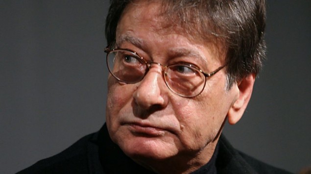 Palestinian poet Mahmoud Darwish in Amman, Jordan, February 23, 2008. AP/Nader Daoud