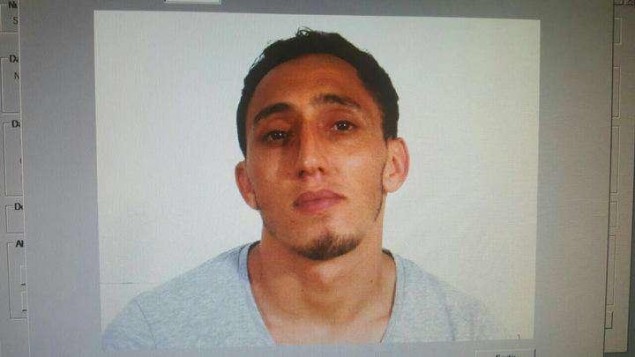 اجريس اوكبار، المشتبه به بتنفيذ هجوم الهس في برشلونة في 17 اغسطس 2017 (Spanish National Police handout)