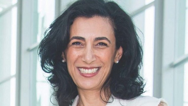 شارون نازريان نائبة الرئيس للشؤون الدولية في رابطة مكافحة التشهير، وتترأس أعمال المنظمة لمكافحة اللاسامية. (Courtesy of the ADL)