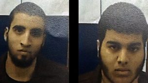 أحمد نبيل أحمد، يسار، وبهاء الدين زياد حسن مصاروة، يمين، اتهما بالتآمر لارتكاب جريمة، تم الكشف عنهم في 3 مارس / آذار 2016. (Shin Bet)