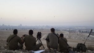 جنود اسرائيليون يشاركون في تدريب عسكري يحاكي الحرب مع غزة، يوليو 2018 (Israel Defense Forces)