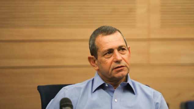 رئس جهاز الأمن العام (الشاباك) نداف أرغمان يحضر جلسة للجنة الشؤون الخارجية والدفاع في الكنيست، 6 نوفمبر 2018 (Hadas Parush/Flash90)