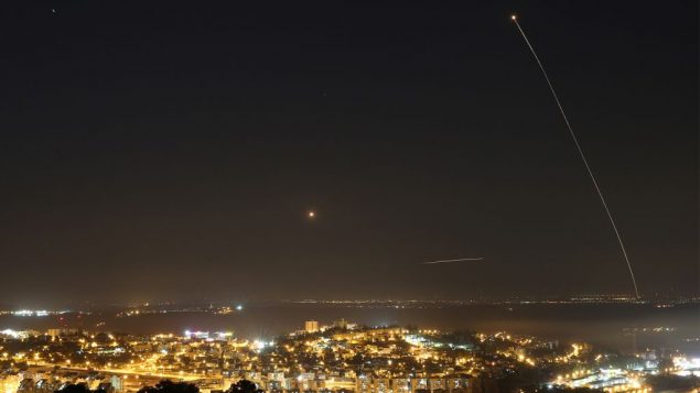 صورة توضيحية: صاروخ اطلق من غزة، 9 يوليو 2014 (Nati Shohat/Flash90)
