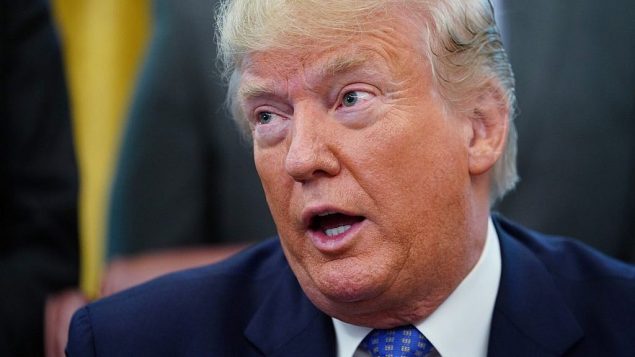 الرئيس الامريكي دونالد ترامب في البيت الابيض، 25 يونيو 2019 (Mandel Ngan/AFP)