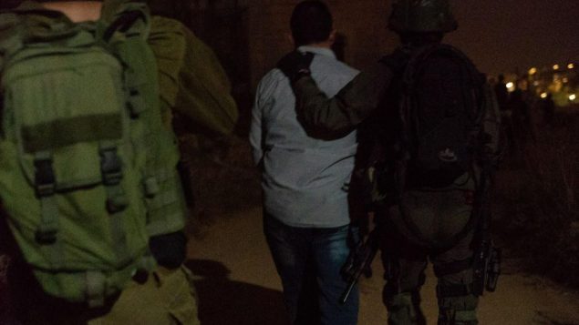 الجيش يعتقل وكلاء حماس يشتبه بهم بإدارة شبكة تحويل اموال بين قطاع غزة ورام الله، 16 يوليو 2019 (Israel Defense Forces)