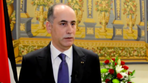 غسان المجالي، سفير الأردن لدى إسرائيل.  (Screen capture/YouTube)