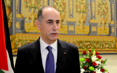 غسان المجالي، سفير الأردن لدى إسرائيل. (Screen capture/YouTube) غسان المجالي، سفير الأردن لدى إسرائيل. (Screen capture/YouTube)