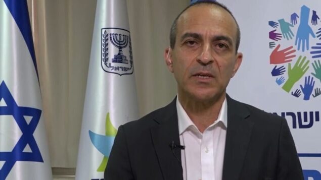 البروفيسور روني غامزو يتحدث عن معدلات الإصابة، 16 أغسطس 2020 (Screen grab / Ynet)