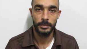 البدوي الإسرائيلي محمود مقداد الذي خطط لتفجير محطة حافلات عند مفرق بيلو، بحسب بيان الشاباك في 7 سبتمبر 2020 (Shin Bet)