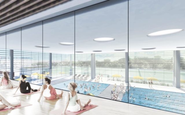 An artist's impression of part of Hakoah's proposed development. (Supplied)