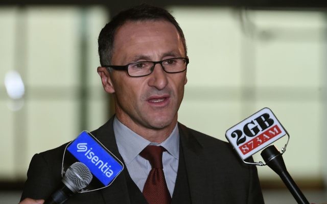 Greens leader Richard Di Natale. Photo: AAP Image/Mick Tsikas Greens leader Richard Di Natale. Photo: AAP Image/Mick Tsikas