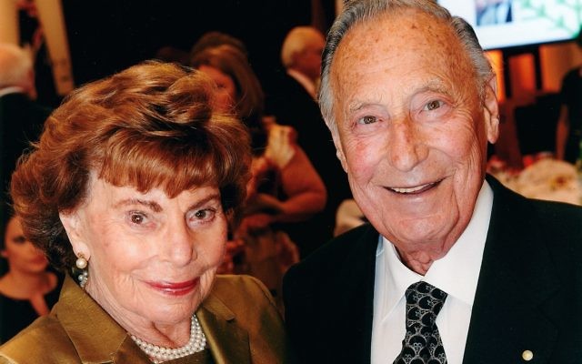 Eva and Les Erdi.