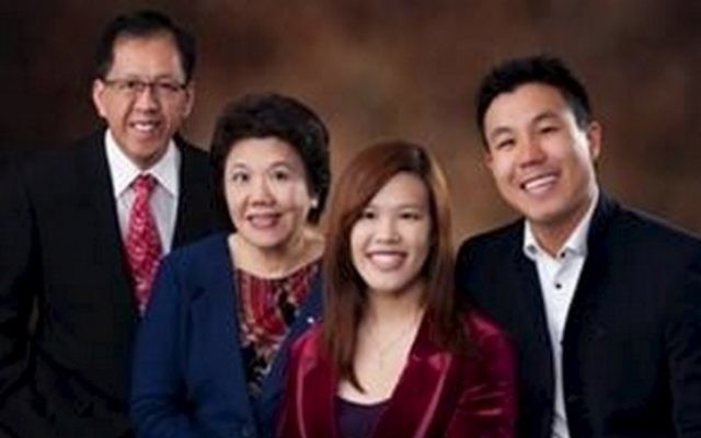 Curtis Cheng, left, and his family. Curtis Cheng, left, and his family.