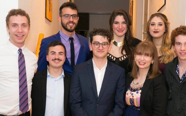 Members of the 2015 AUJS national executive.