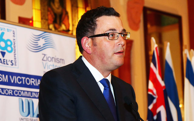 Victorian Premier Daniel Andrews.