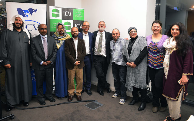 Attendants at the JCCV and ICV Iftar dinner in Melbourne.