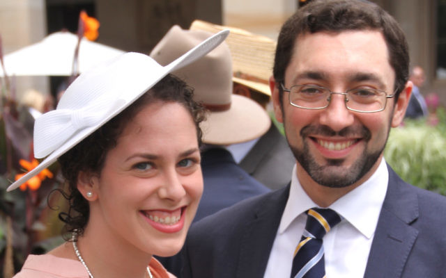 Hinda Young with her husband Rabbi Benjamin Elton from The Great Synagogue. Hinda Young with her husband Rabbi Benjamin Elton from The Great Synagogue.
