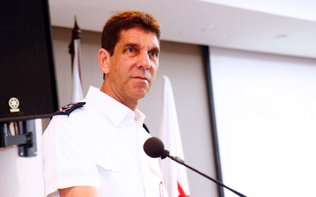 Eli Bin addressing the MDA Victoria community breakfast last Wednesday. Photo: Peter Haskin.