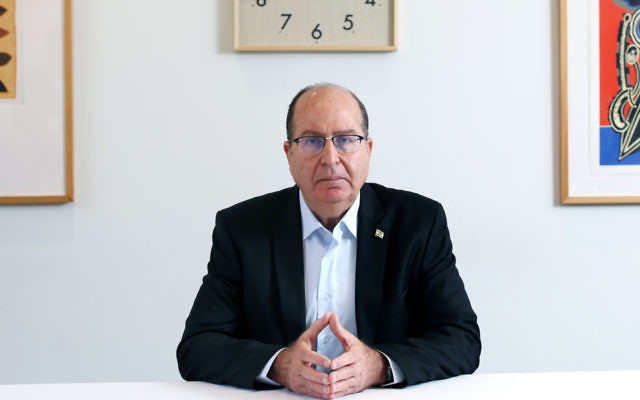 Moshe Ya’alon in Sydney this week. Photo: Noel Kessel.