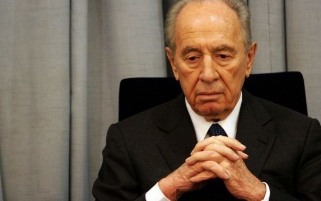 Shimon Peres.