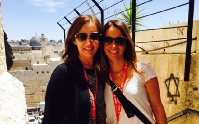 Lana Block (left) and Rochelle Rothfield will travel to America for the Jewish Women's Renaissance Project leadership conference.