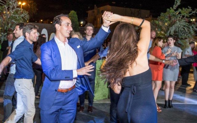 Dave Sharma at the Ozraeli Gala.