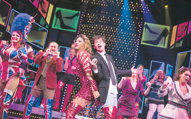 Fashion statement in Kinky Boots. Photo: Matthew Murphy Fashion statement in Kinky Boots. Photo: Matthew Murphy