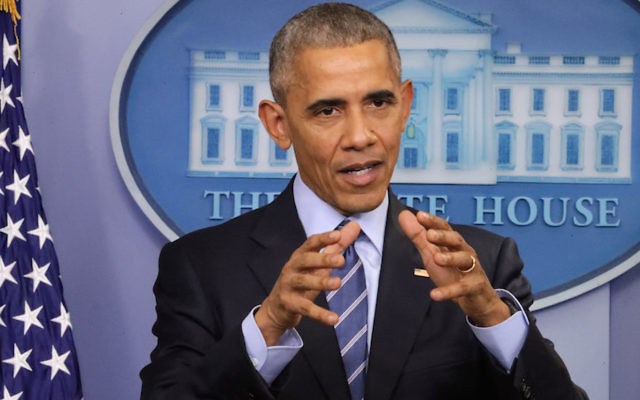 Outgoing US President Barack Obama.