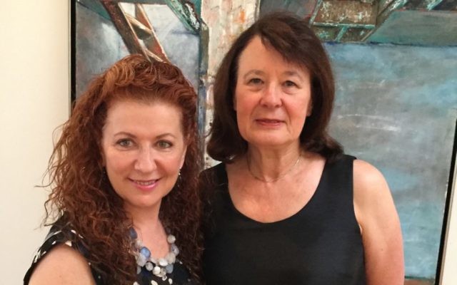 Hilary May Black (left) with Dr Ruth Ratner. Hilary May Black (left) with Dr Ruth Ratner.