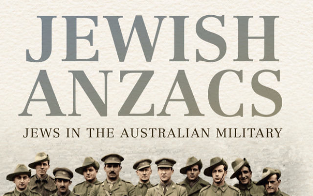 The cover of Jewish Anzacs, by author Mark Dapin.